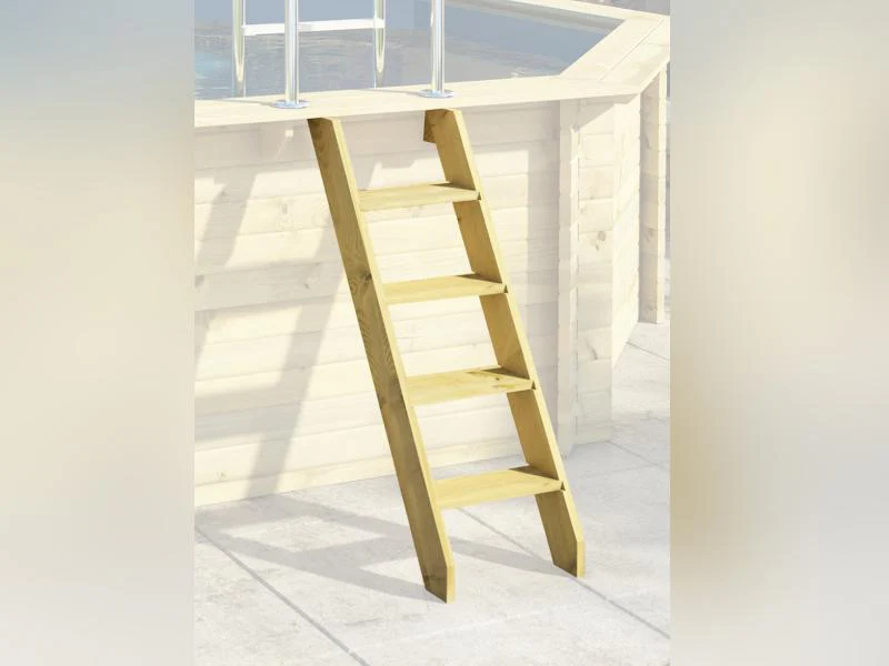 Karibu Rechteck Pool Größe 2 inkl. Terrasse 3,5 m - Image 4