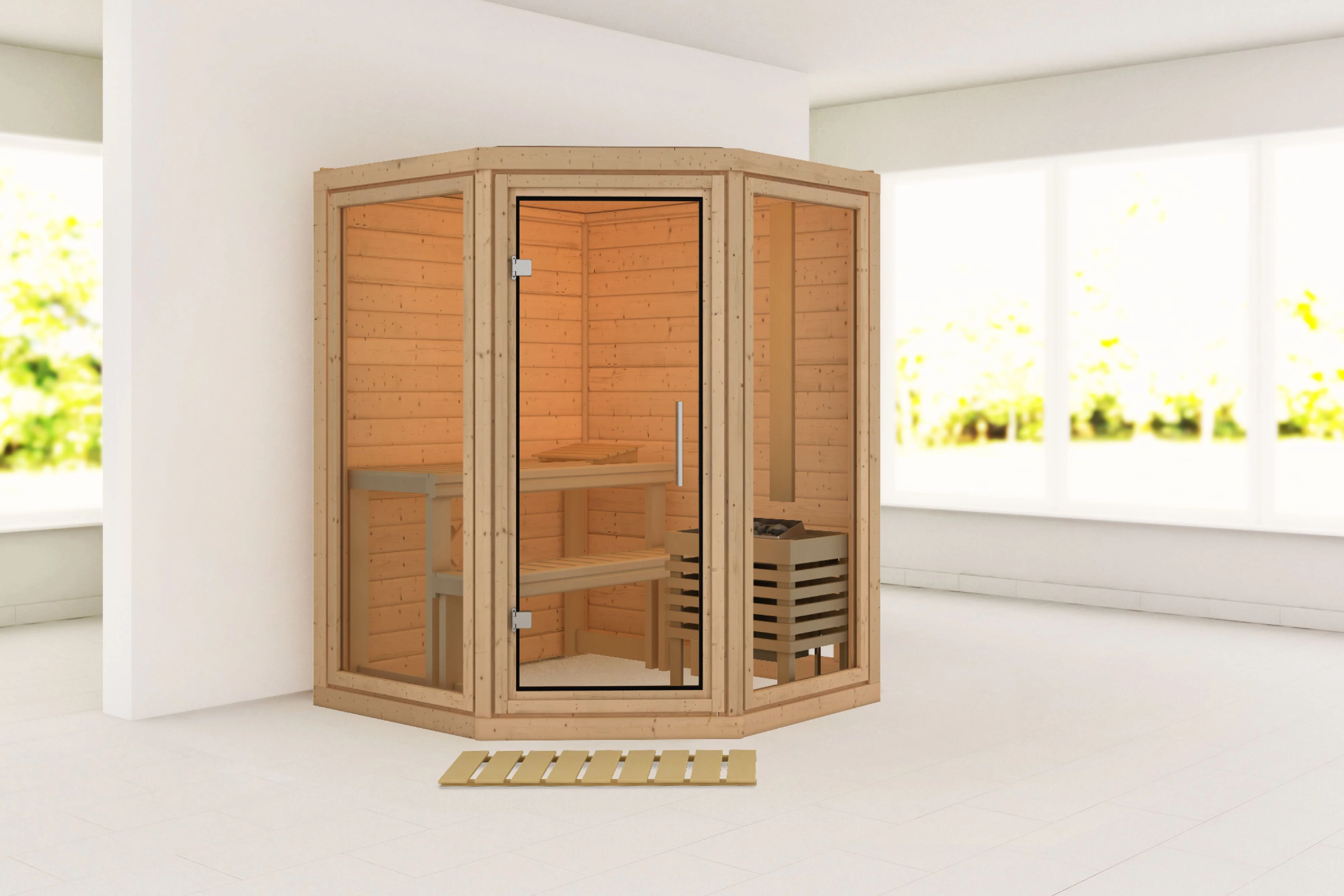 Karibu Sauna Yuma 38 mm - Image 2
