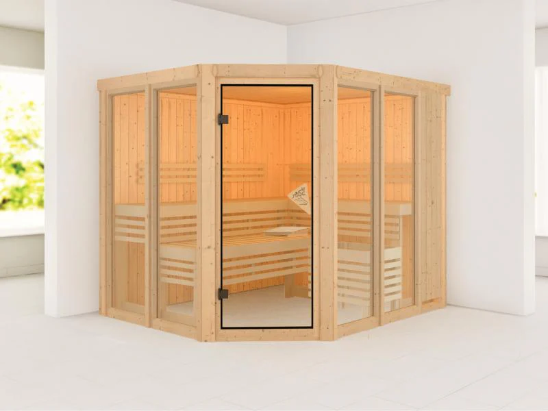 Karibu Sauna Ainur ohne Ofen 68 mm - Image 4