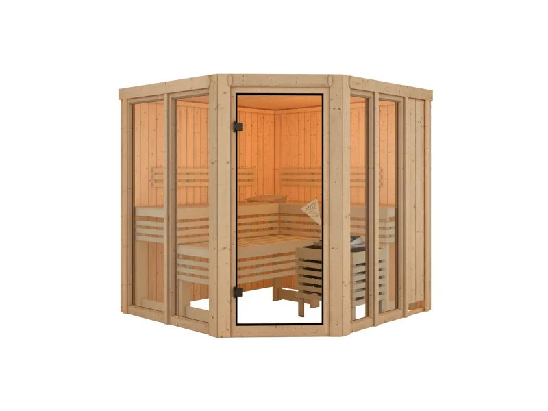 Karibu Sauna Airi, ohne Ofen - ohne Dachkranz - - Image 3