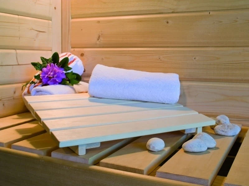 Karibu Sauna Bodo 68 mm inkl. 9 kW Ofen ext. Steuerung - Image 9