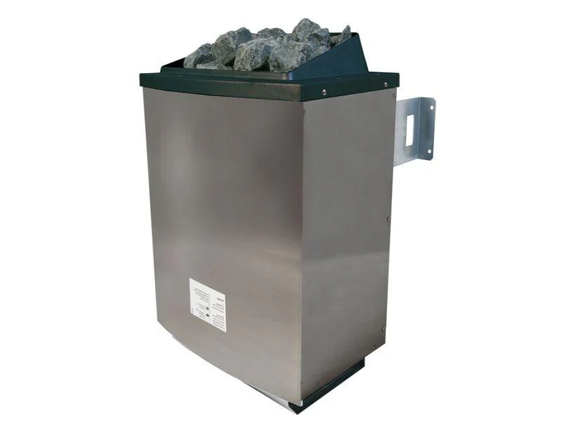 Karibu Sauna Carin inkl. 9 kW Ofen ext. Steuerung mit Klarglas Ganzglastür  - ohne Dachkranz - - Image 6