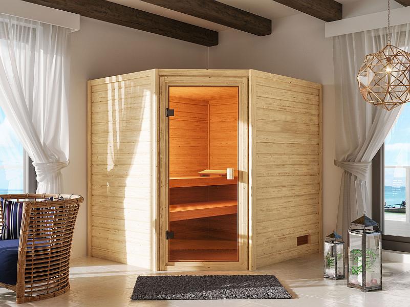 Karibu Sauna Elea 38 mm