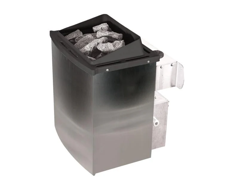 Karibu Sauna Jella inkl. 9 kW Ofen integr. Steuerung mit klassischer Saunatür -ohne Dachkranz- - Image 4