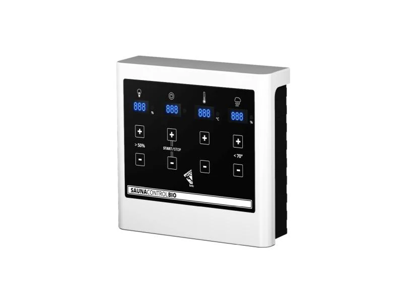 Karibu Sauna Larin inkl. 9 kW Bioofen mit externer Steuerung, ohne Dachkranz, mit energiesparender S - Image 6