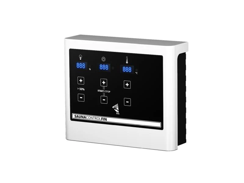 Karibu Sauna Larin inkl. 9 kW Ofen mit externer Steuerung, ohne Dachkranz, mit energiesparender Saun - Image 6