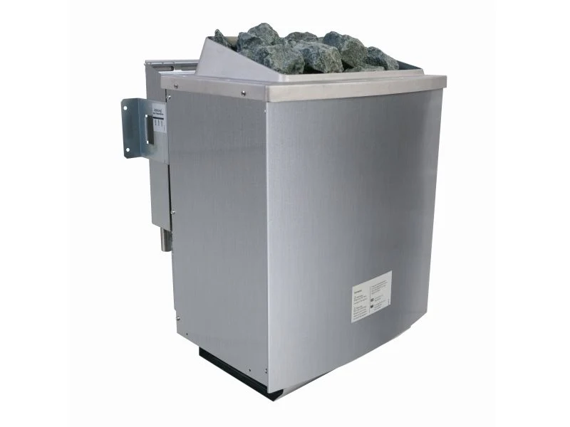 Karibu Sauna Lotta mit 9 kW Bioofen ext. Strg 38 mm - Image 5