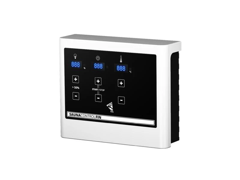 Karibu Sauna Siirin inkl. 9 kW Ofen mit externer Steuerung mit moderner Saunatür -ohne Dachkranz- - Image 5