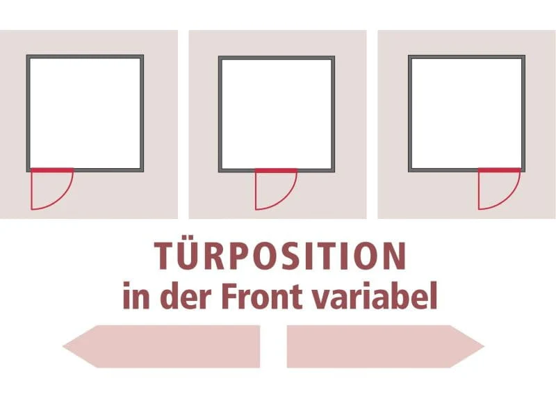 Karibu Sauna Sodin inkl. 9 kW Ofen integr. Steuerung mit bronzierter Ganzglastür - mit Dachkranz - - Image 9