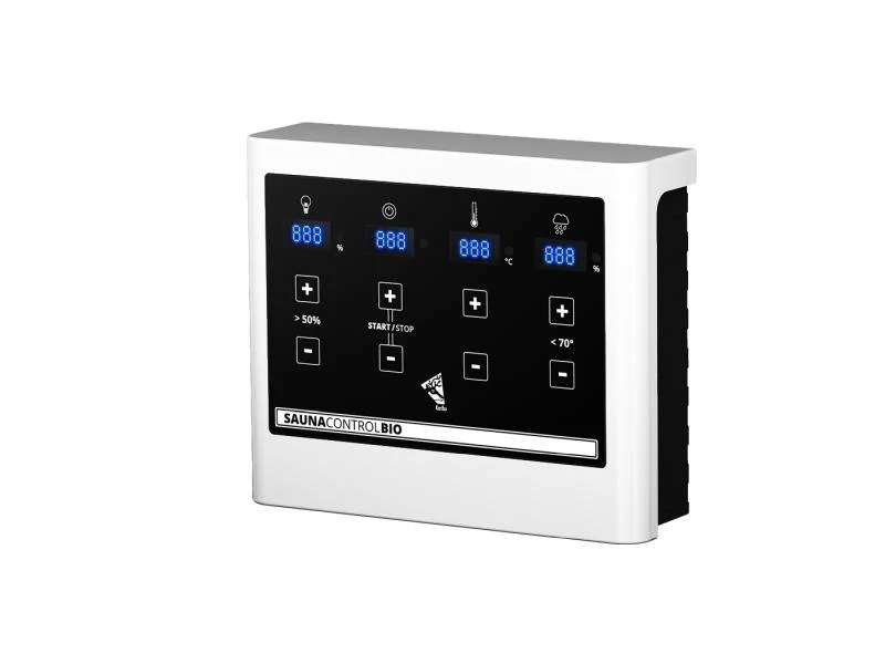 Karibu Sauna Variado inkl. 9 kW Bioofen, mit Energiespartür -ohne Dachkranz- - Image 6