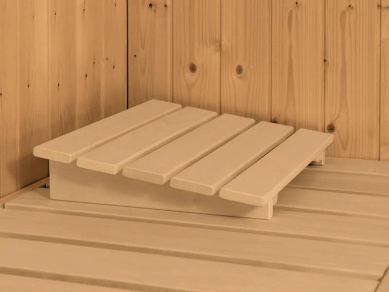 Karibu Sauna Variado inkl. 9 kW Ofen ext. Steuerung, mit Energiespartür -ohne Dachkranz- - Image 8