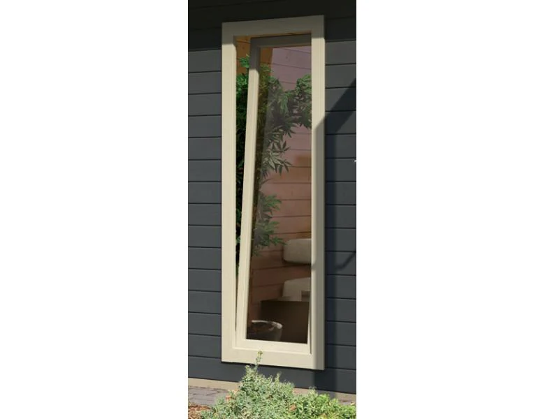 Karibu Saunahaus Mainburg 3 Set B terragrau- 9 kW Ofen ext. Strg - Image 4