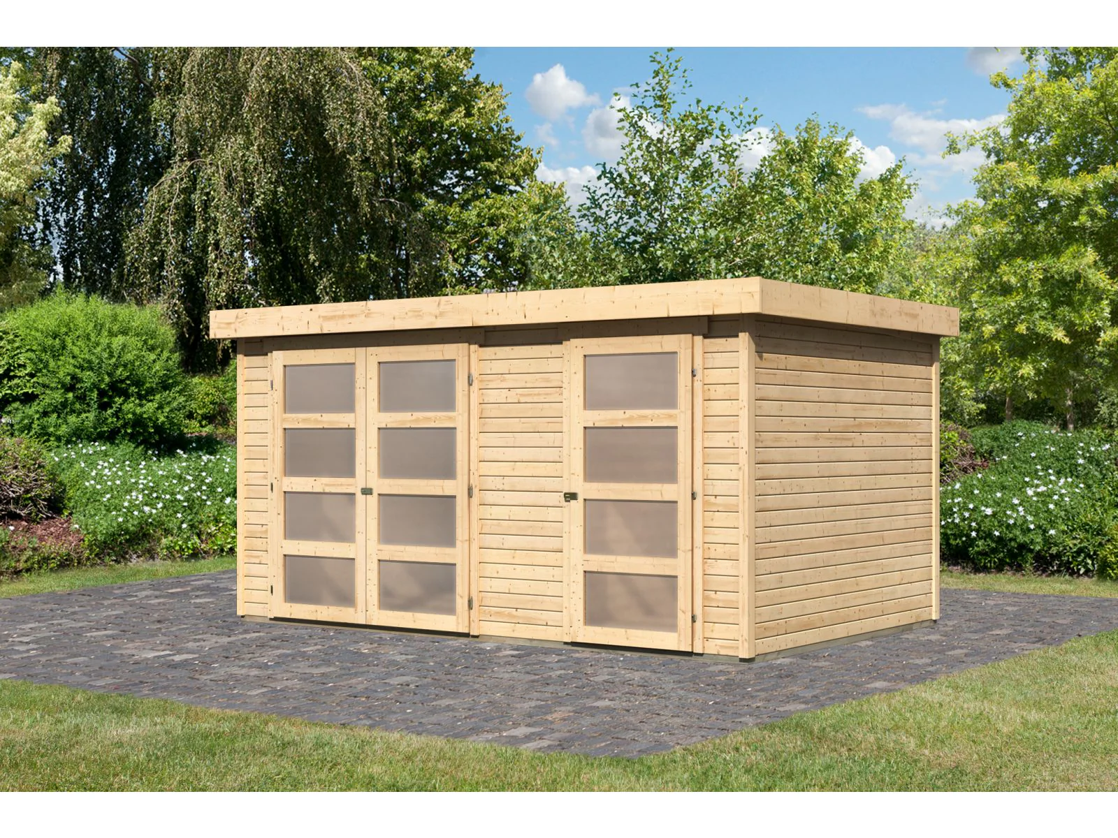 Karibu Systemhaus Mühlentrup 2 naturbelassen 19 mm - Image 2