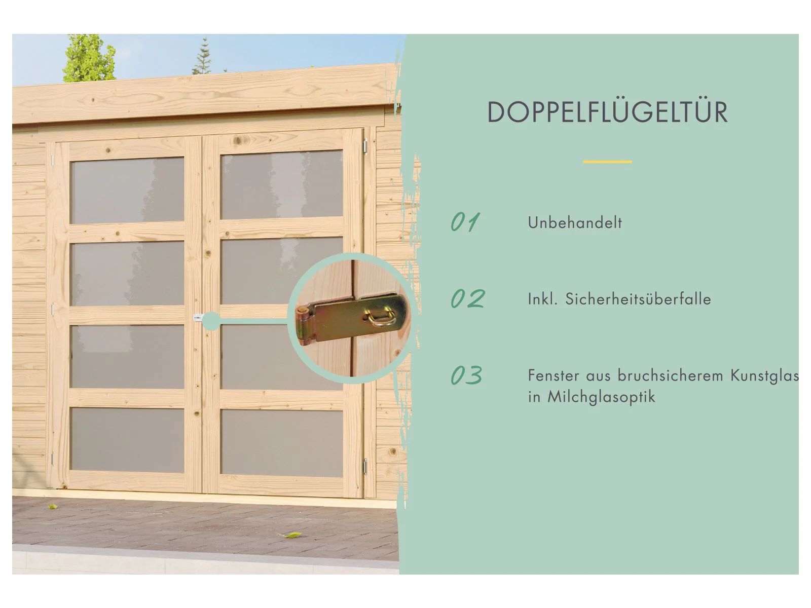 Karibu Systemhaus Mühlentrup 3 naturbelassen 19 mm - Image 8