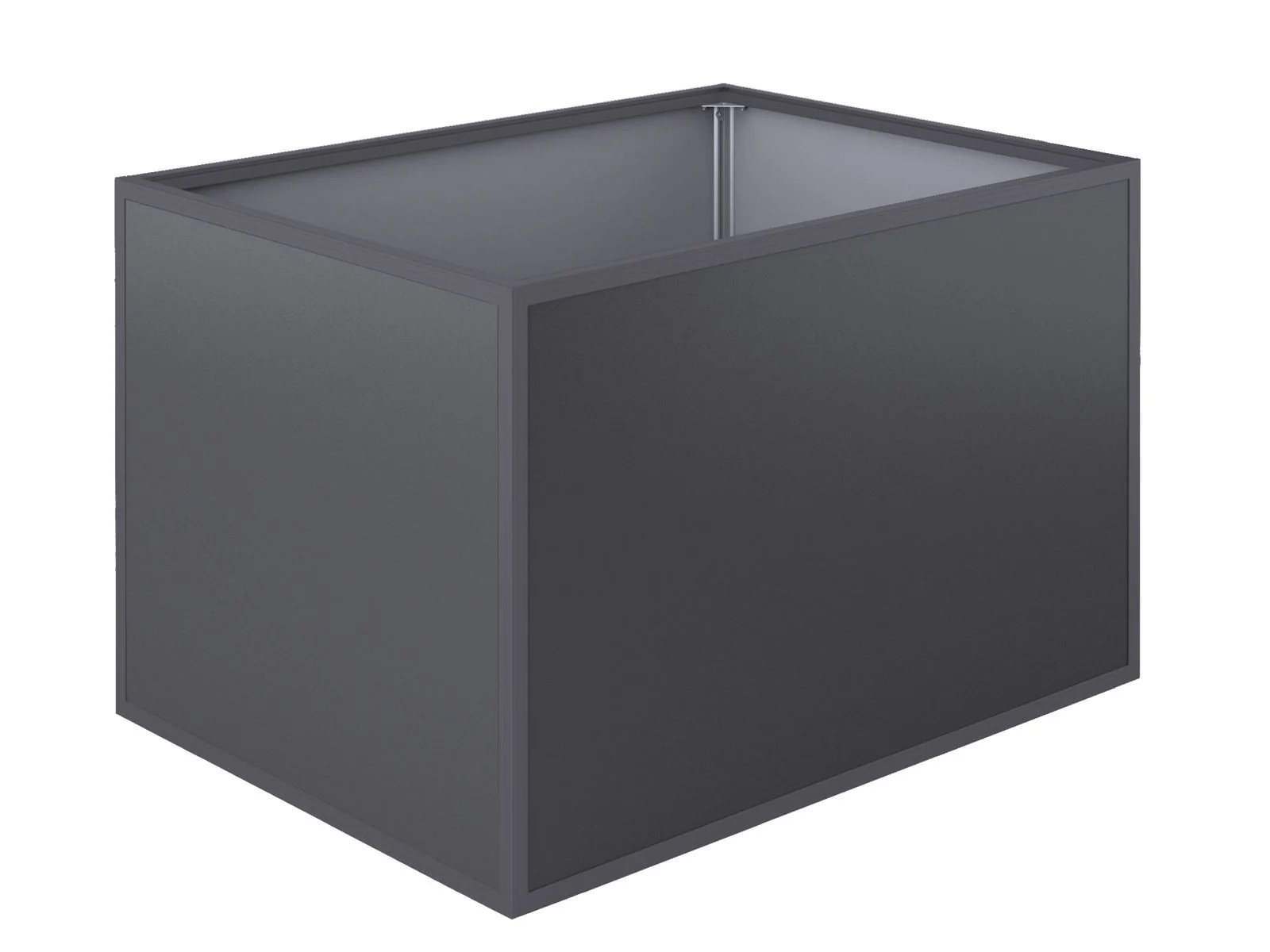 KGT Aluminium-Hochbeet 130, anthrazit-grau