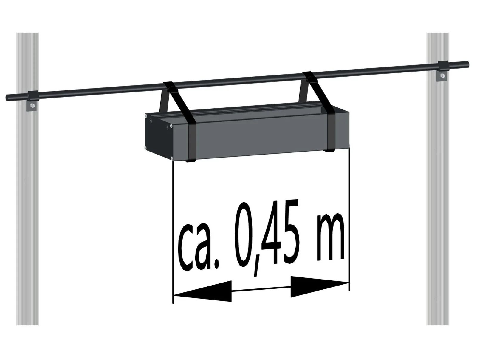KGT Design-Wanne, 45 cm - Image 2