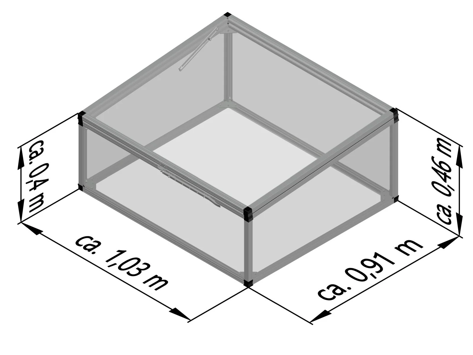 KGT Frühbeet 100, pressblank - Image 7