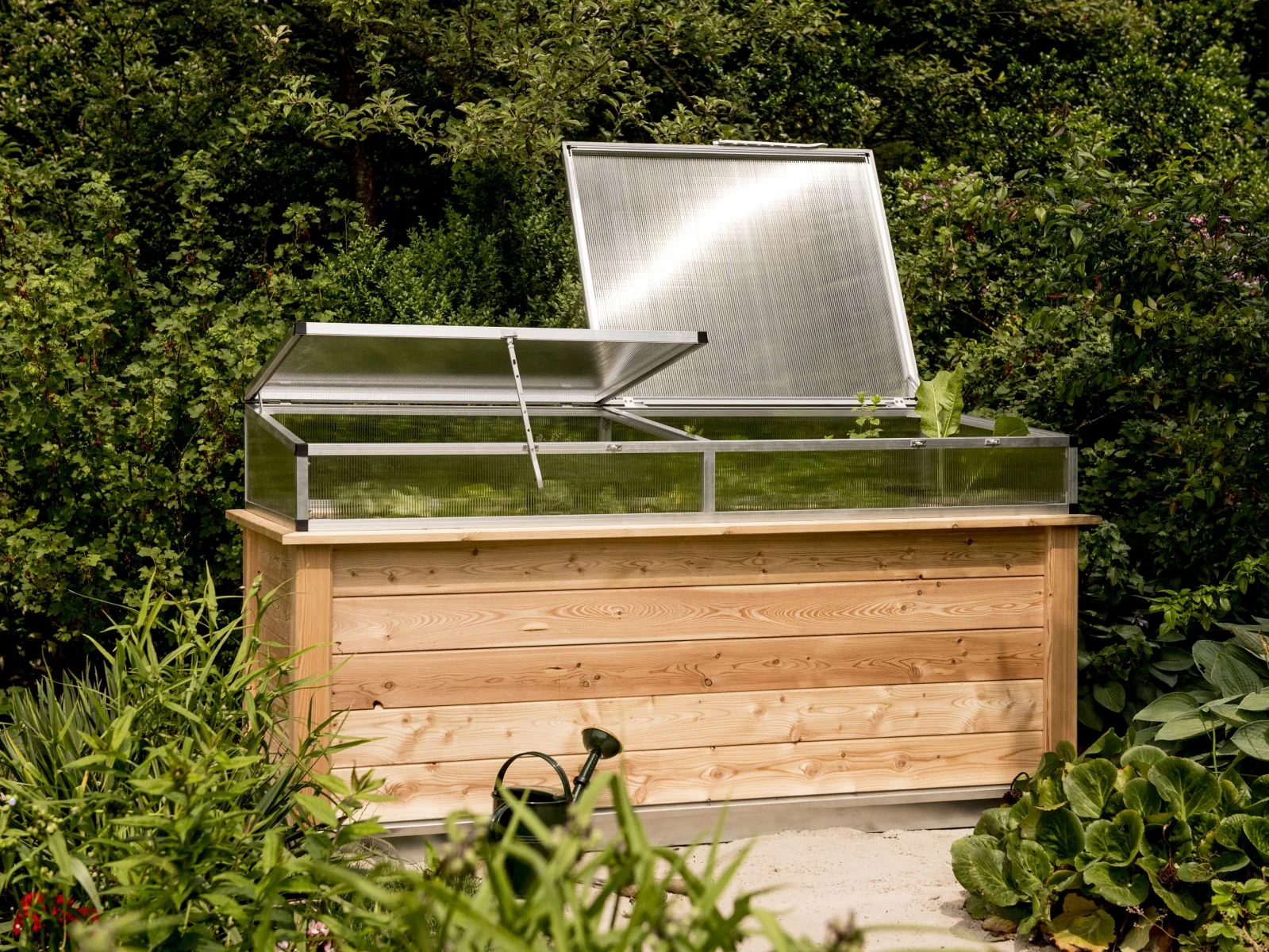 KGT Frühbeetaufsatz für Aluminium-Hochbeet 210