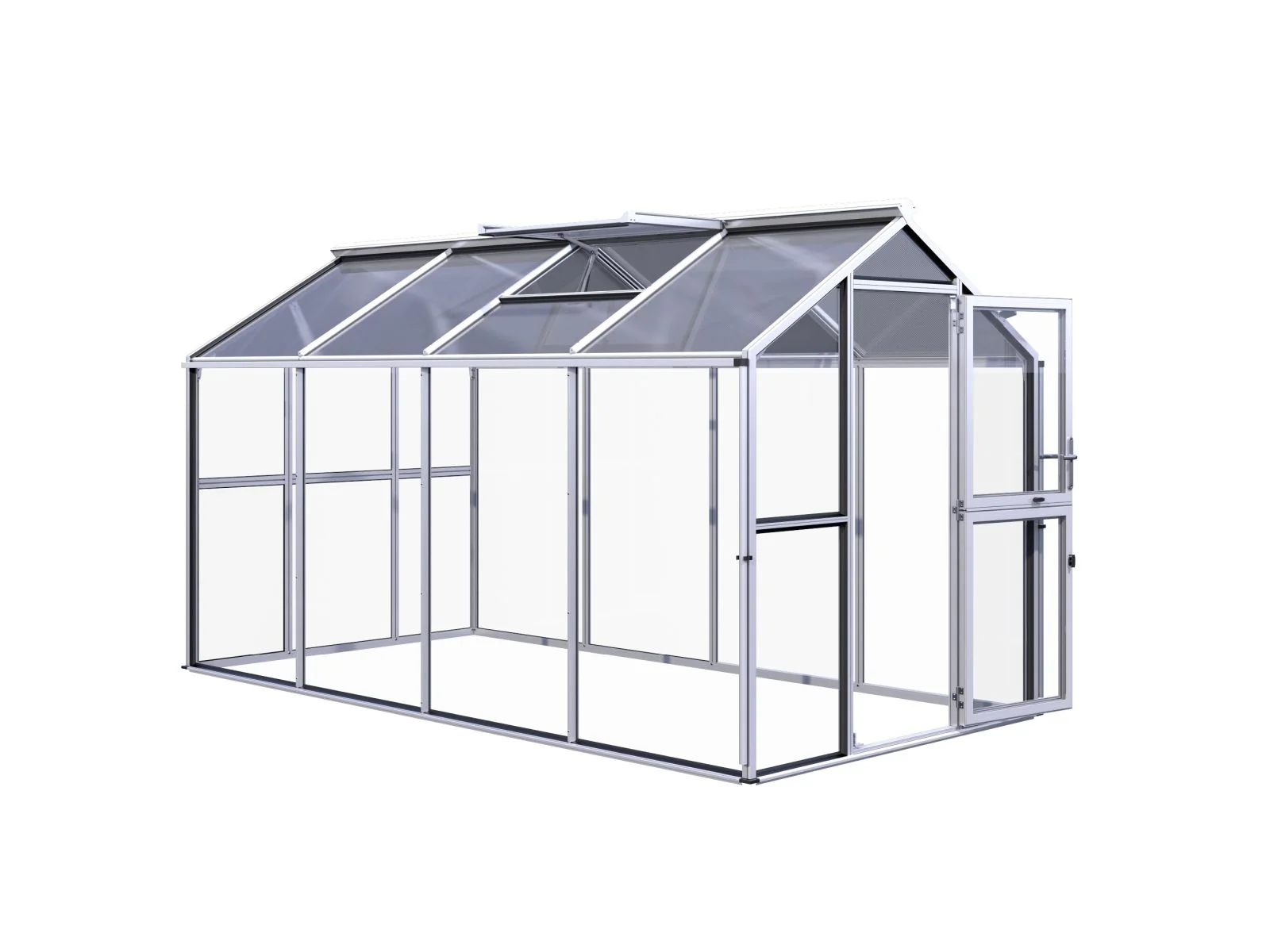 KGT Gewächshaus Galant IV, ESG + HKP, pressblank - Image 2