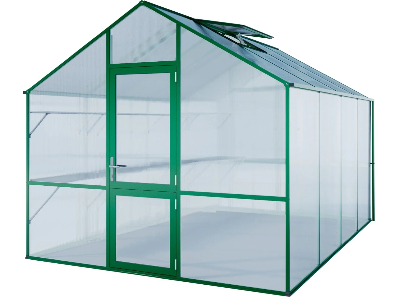 KGT Gewächshaus Lilie IV, HKP 10 mm, moosgrün - Image 9