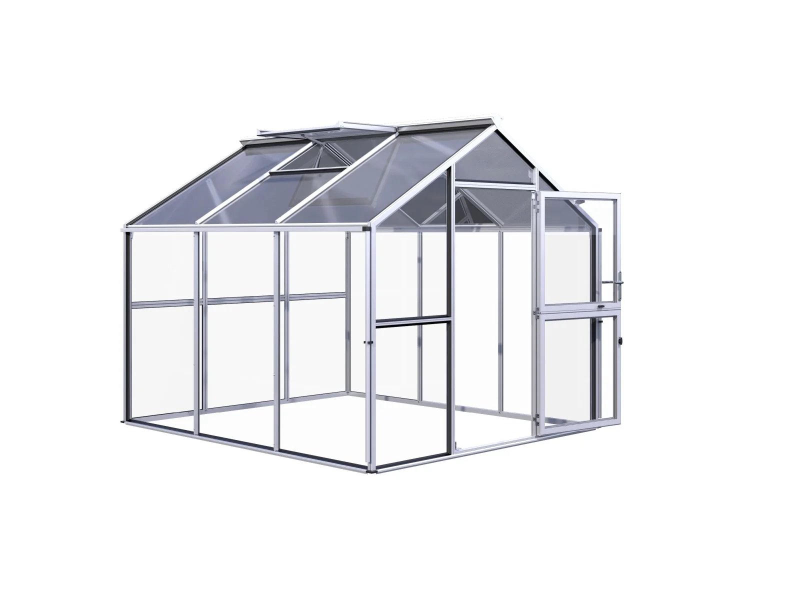 KGT Gewächshaus Novum III, ESG + HKP, pressblank - Image 2