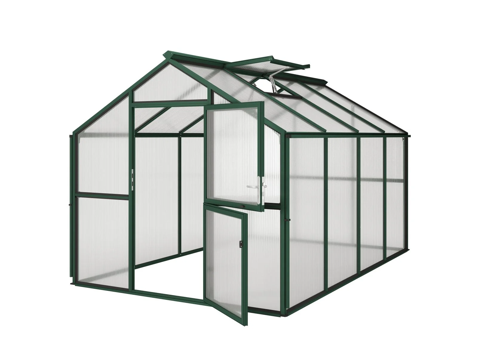 KGT Gewächshaus Novum IV, nur HKP, tannengrün - Image 3