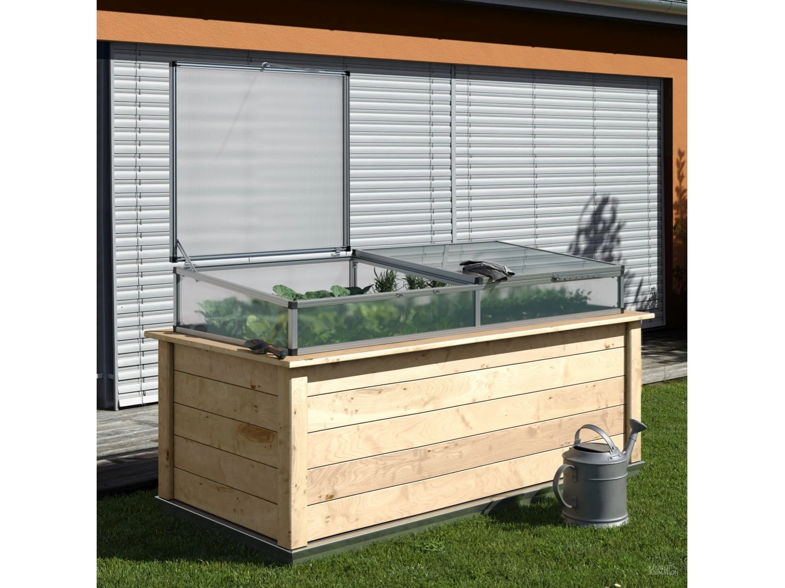 KGT Holz-Hochbeet Woody 210 - Image 11