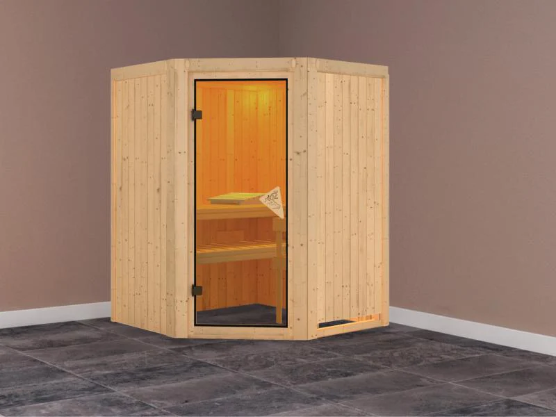 Larin - Karibu Sauna ohne Ofen - ohne Dachkranz - - Image 2