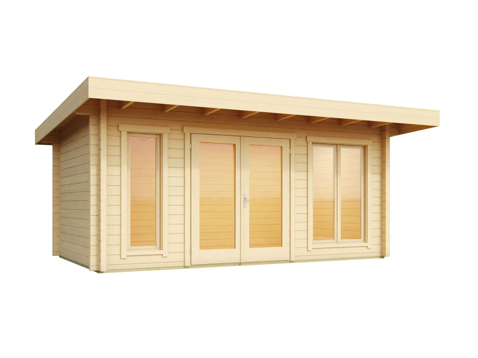 Lasita Gartenhaus Dorset 72, naturbelassen, 70 mm - Image 7
