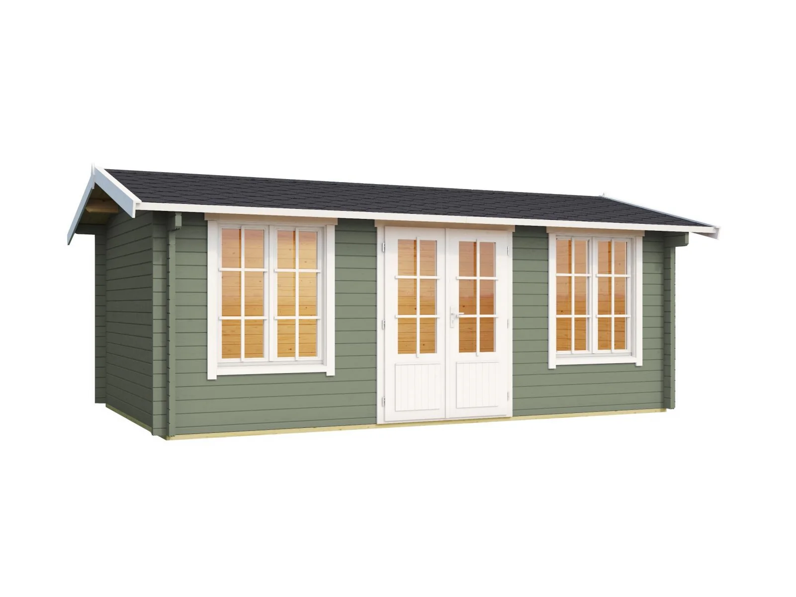 Lasita Gartenhaus Pembrokeshire 53, grüngrau 44 mm - Image 2