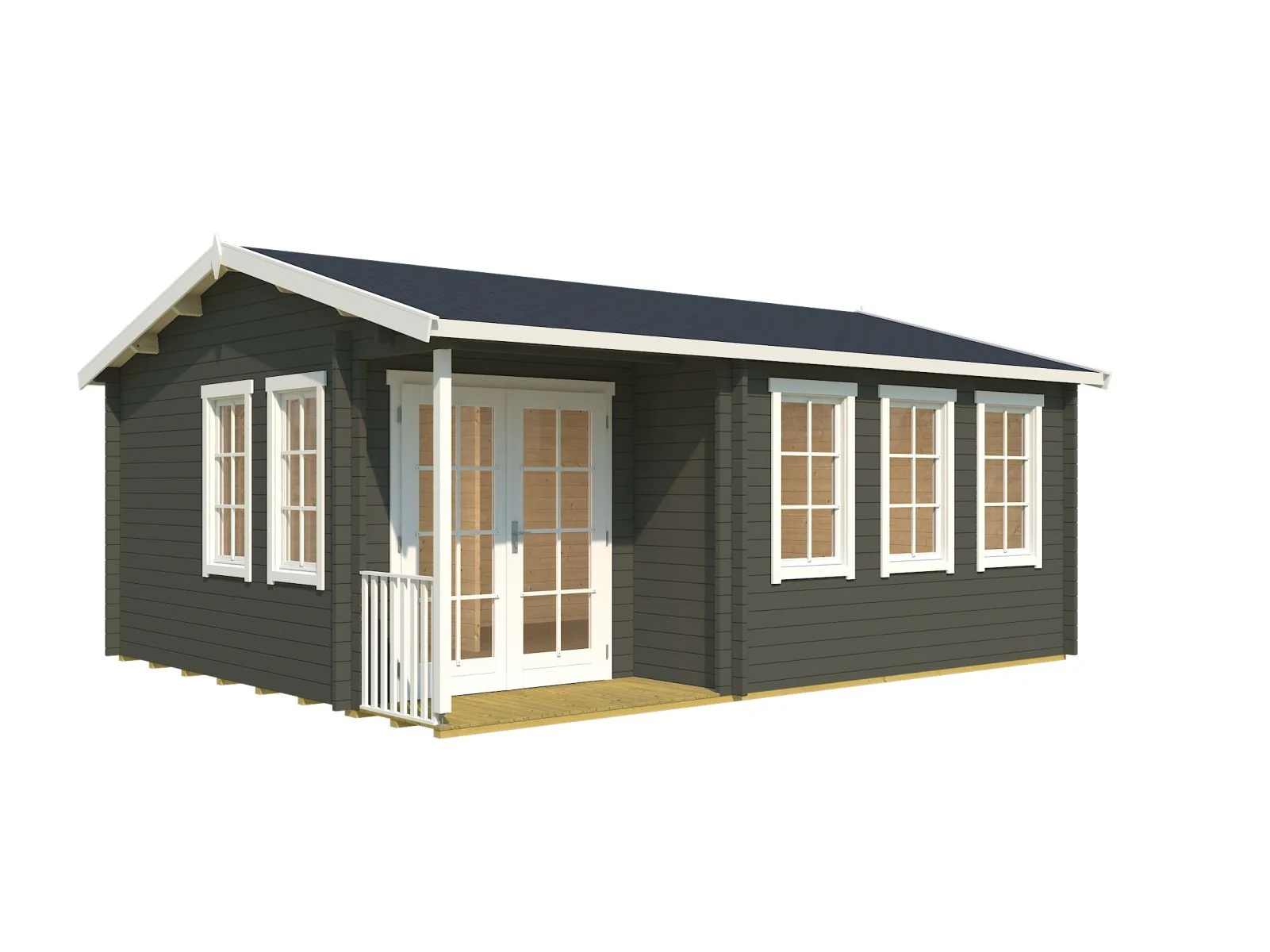 Lasita Gartenhaus Sri Lanka Silber grüngrau 44 mm - Image 2