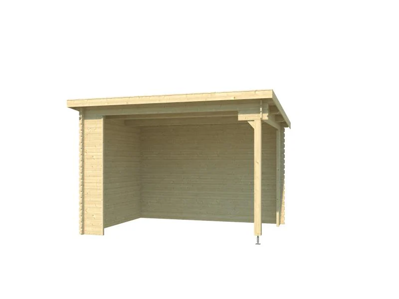 Lasita Unterstand / Lounge Buffalo 380 natur 28 mm - Image 2