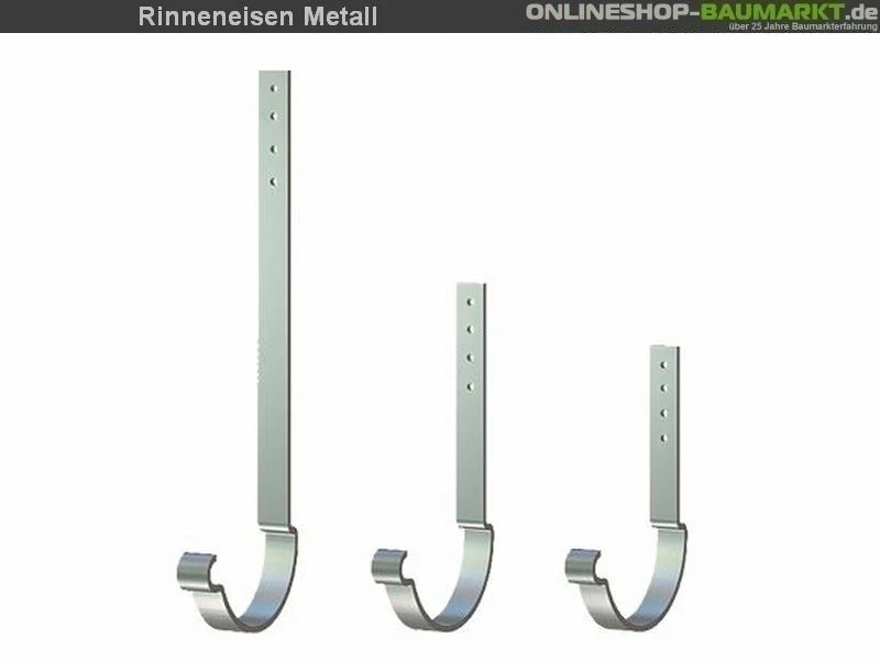 Metall-Dachrinne dunkelgrau Pultdach 700 cm - Image 5