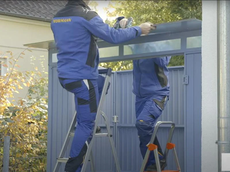 Montageservice für Gerätehaus EcoStar Typ 3