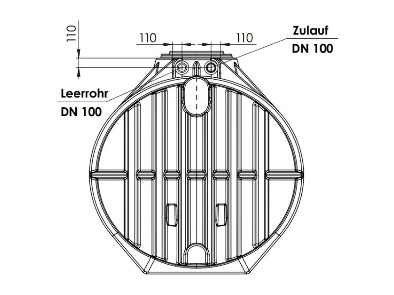 Nautilus Atlantis Premium 12.500 Liter Retentionszisterne - Retentionsvolumen 5000 L - Image 4