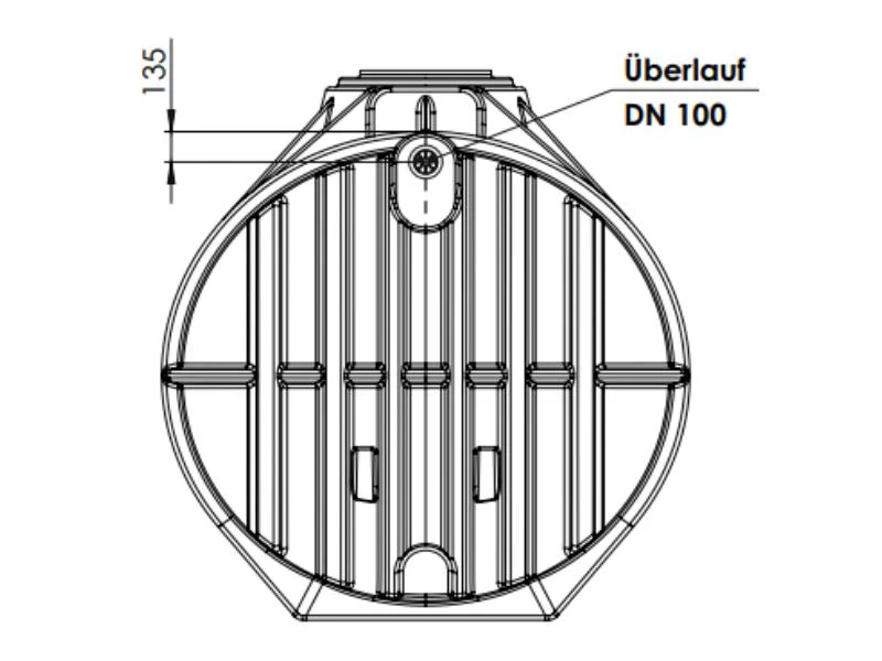 Nautilus Atlantis Premium-Zisterne 12.500 Liter mit vorinstalliertem Korbfilter & Siphon - Image 4