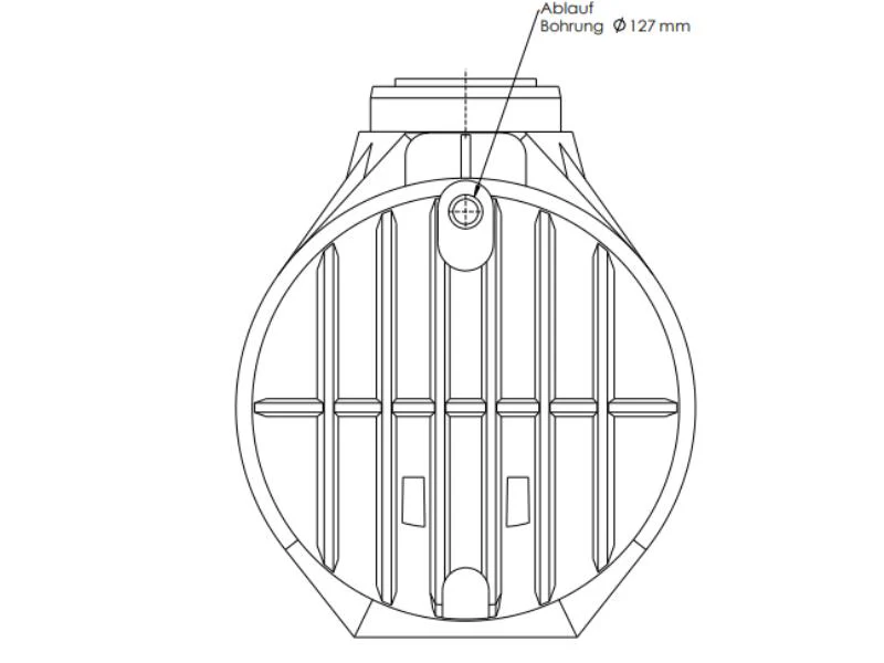 Nautilus Atlantis Premium-Zisterne 5.300 Liter mit 3 Lippendichtungen DN 100 - Image 4