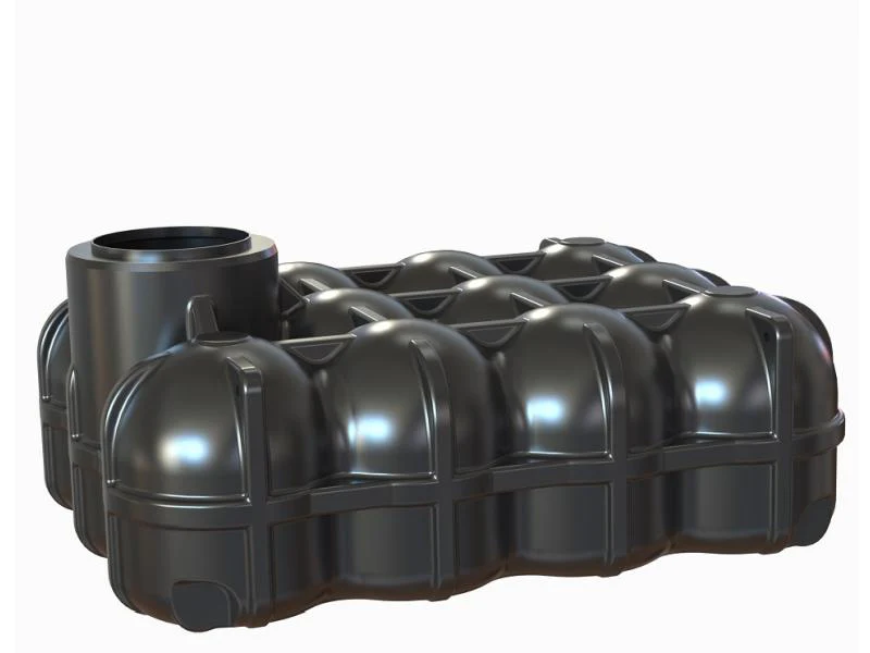 Nautilus Flachtank-Zisterne Hudson 5.000 Liter mit Pumpensumpf, Korbfilter & Siphon - Image 4