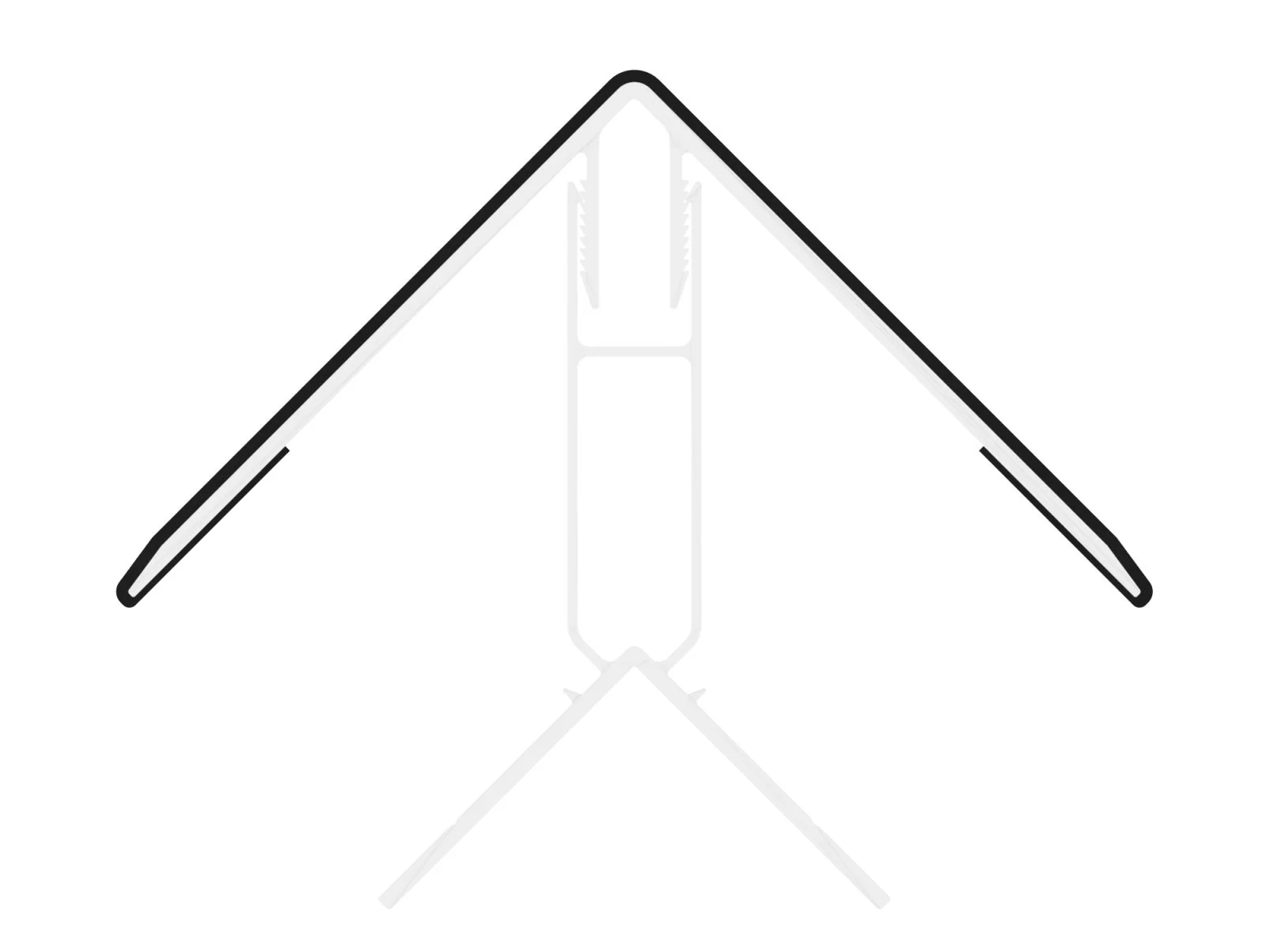 Linholm Fassadenprofil Alu-Coex Außeneckprofil Ebony - Image 4