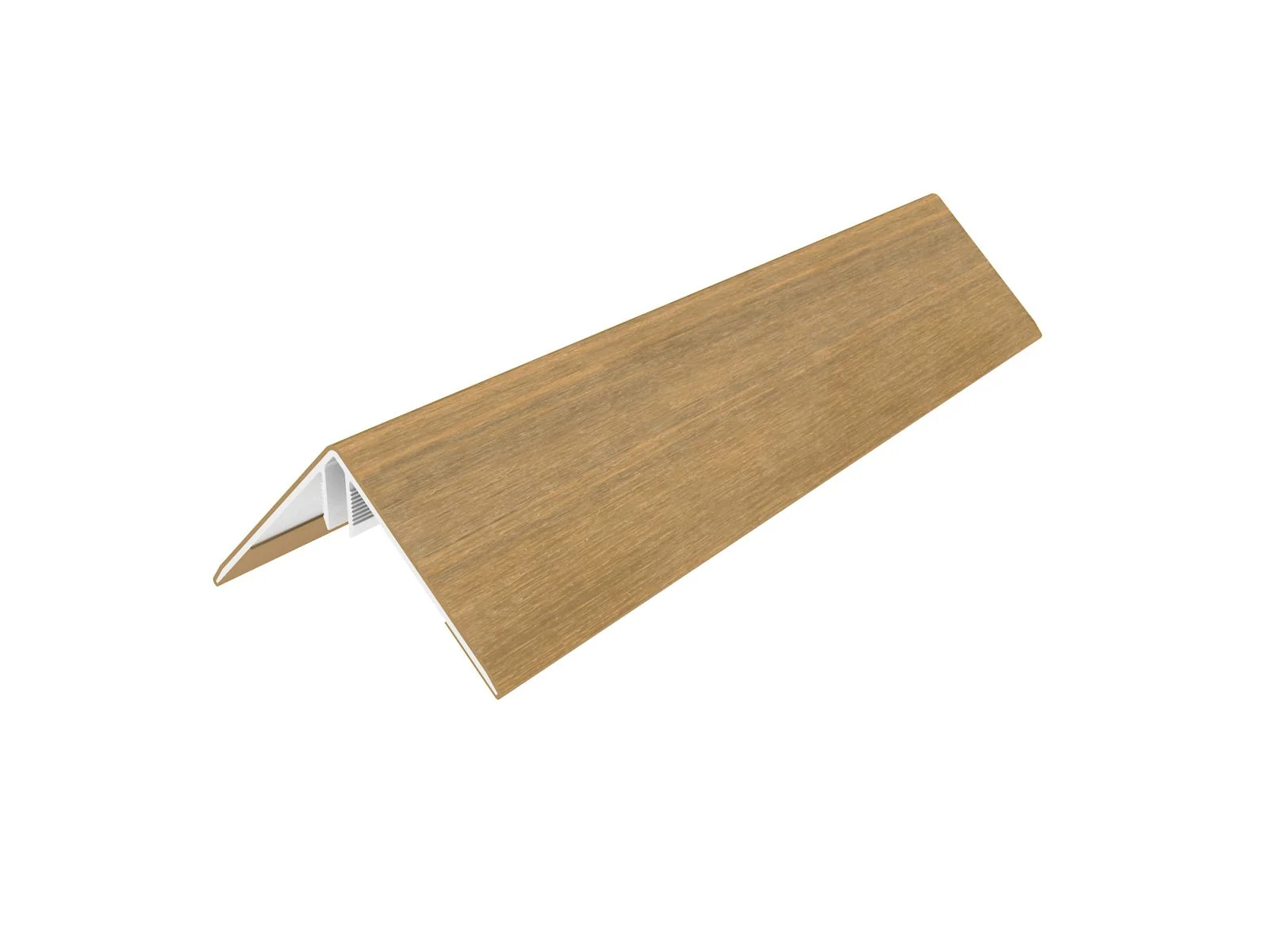 Linholm Fassadenprofil Alu-Coex Außeneckprofil Red Cedar - Image 2