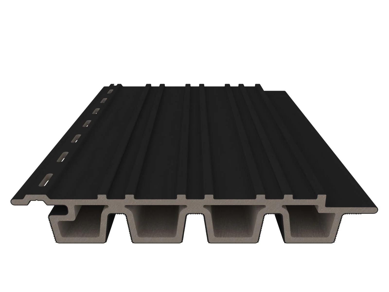 Linholm Fassadenverkleidung Castellation Pro 35 Ebony 290cm - Image 5