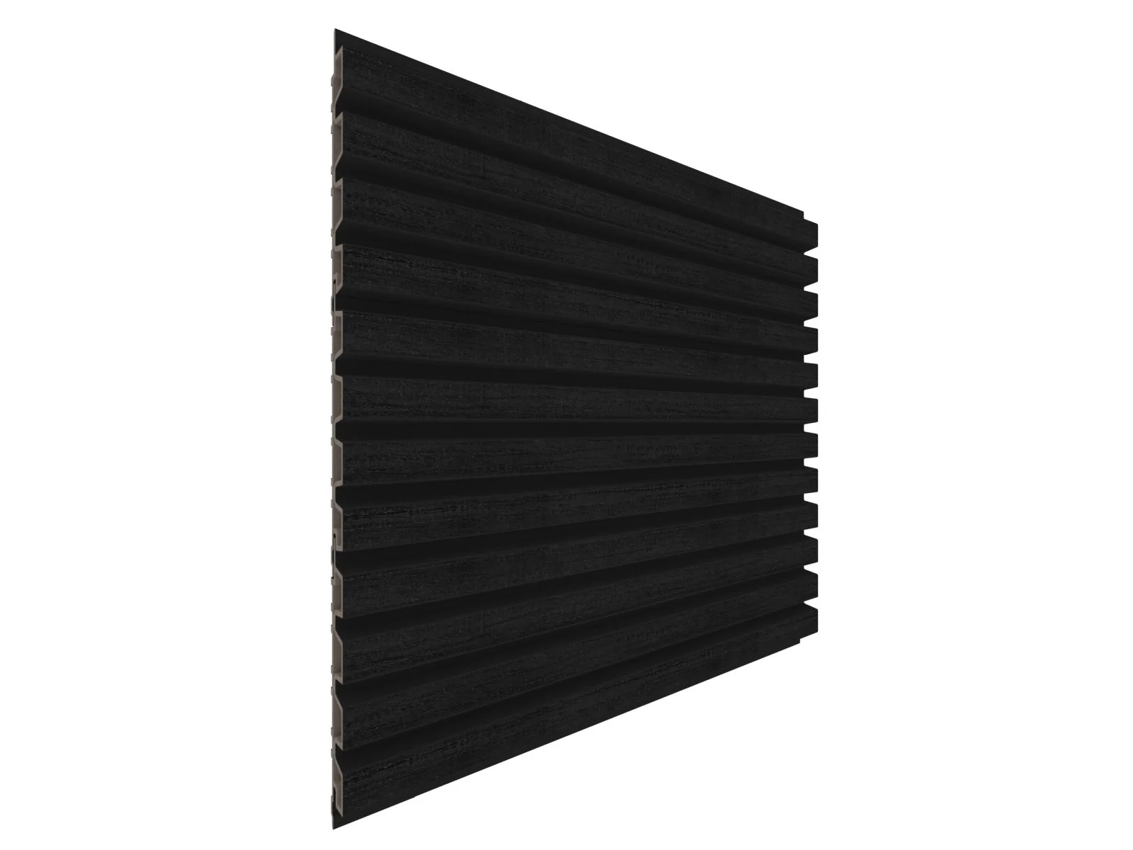 Linholm Fassadenverkleidung Castellation Pro 35 Ebony 390cm