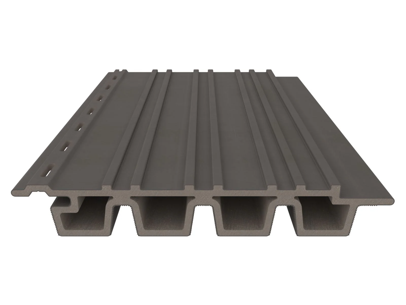 Linholm Fassadenverkleidung Castellation Pro 35 Silver Gray 290cm - Image 6
