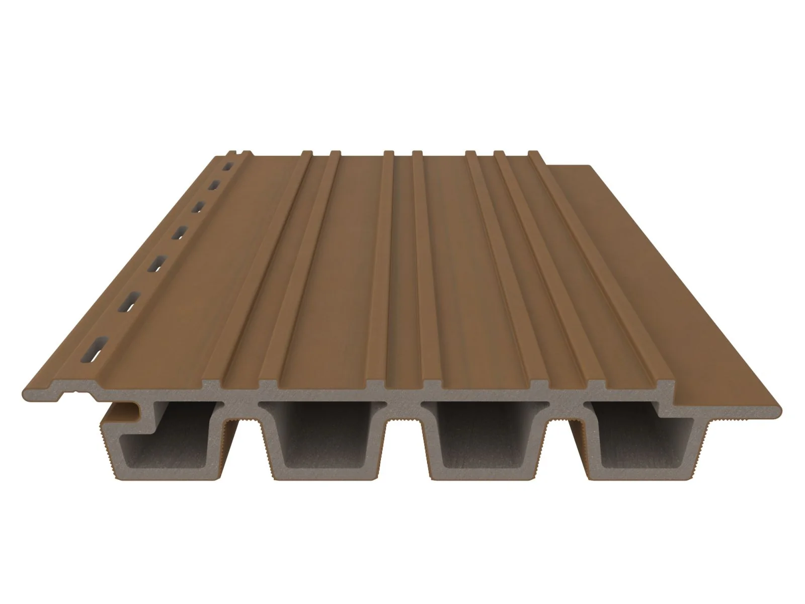 Linholm Fassadenverkleidung Castellation Pro 35 Teak 290cm - Image 6