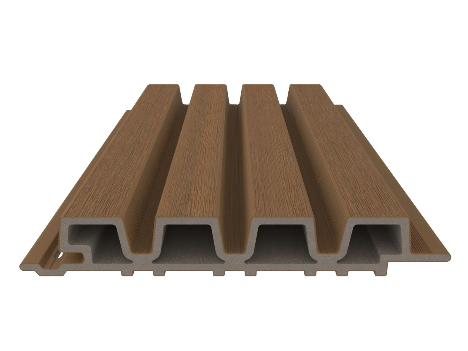 Linholm Fassadenverkleidung Castellation Pro 35 Teak 390cm - Image 7