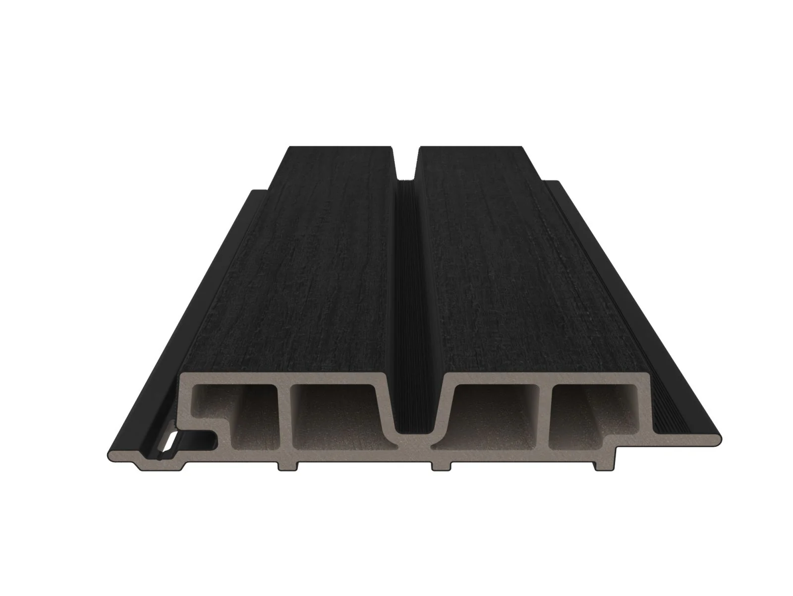 Linholm Fassadenverkleidung Castellation Pro 65 Ebony 290cm - Image 5
