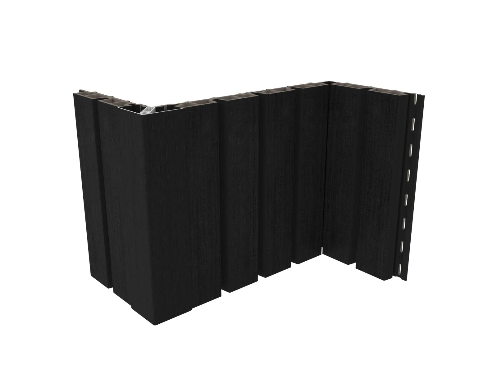 Linholm Fassadenverkleidung Castellation Pro 65 Ebony 290cm - Image 9