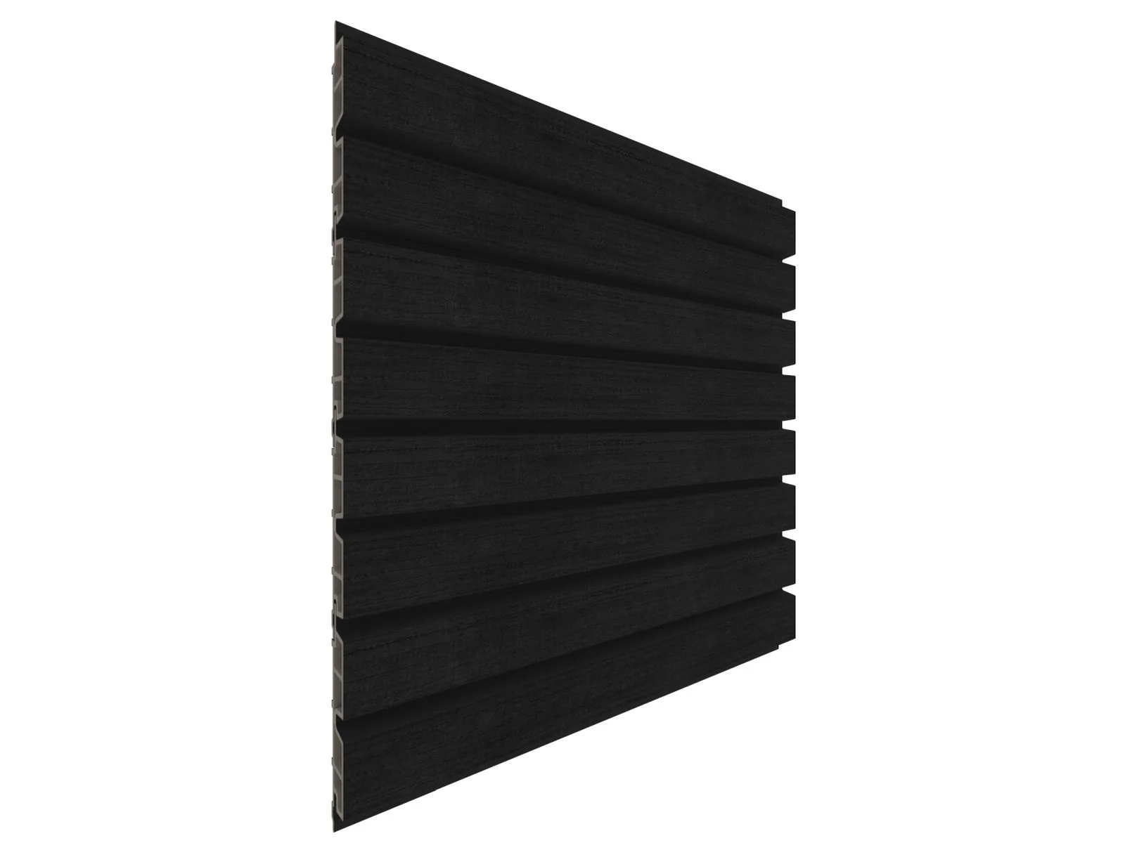 Linholm Fassadenverkleidung Castellation Pro 65 Ebony 390cm