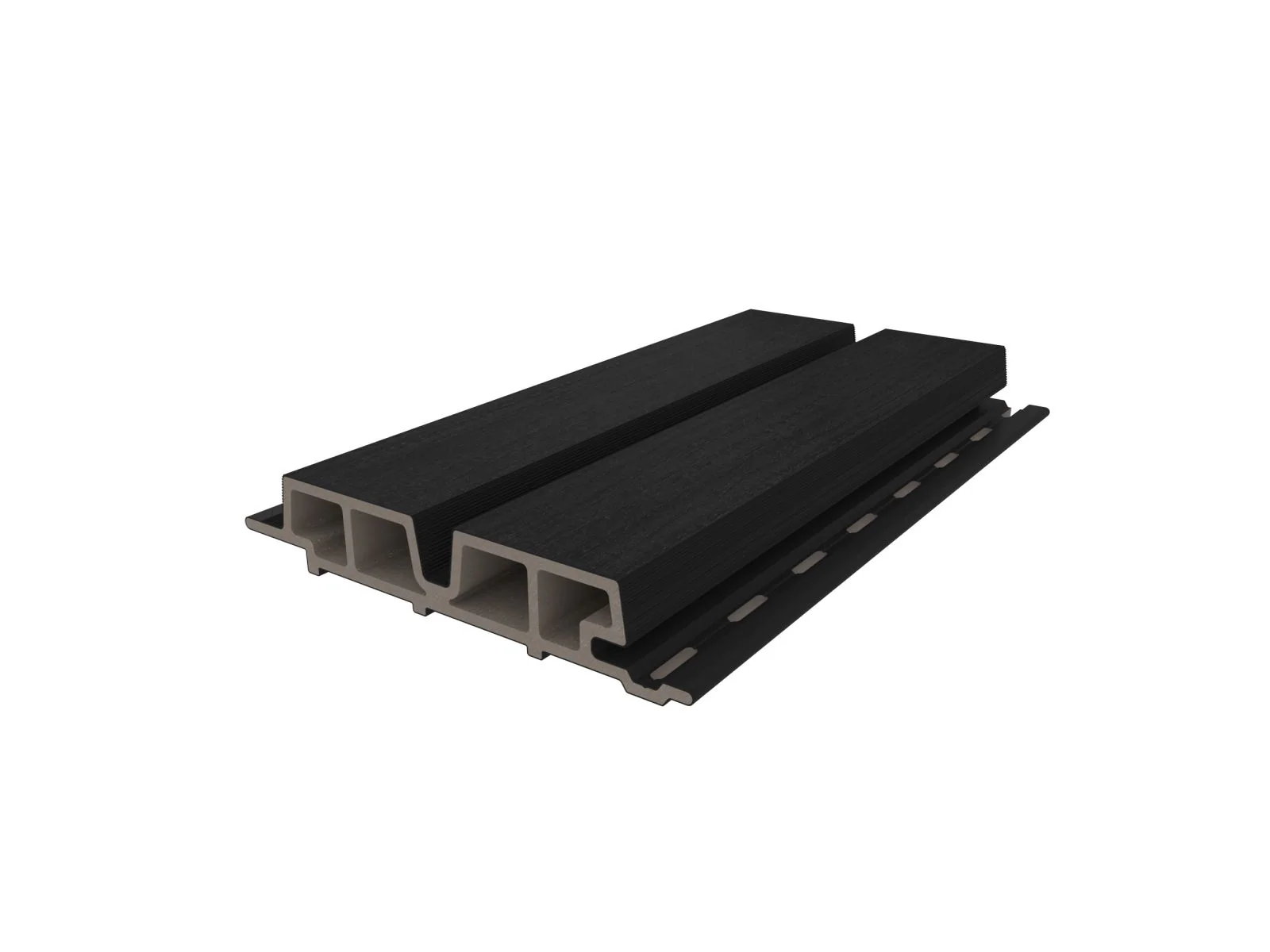 Linholm Fassadenverkleidung Castellation Pro 65 Ebony 390cm - Image 8