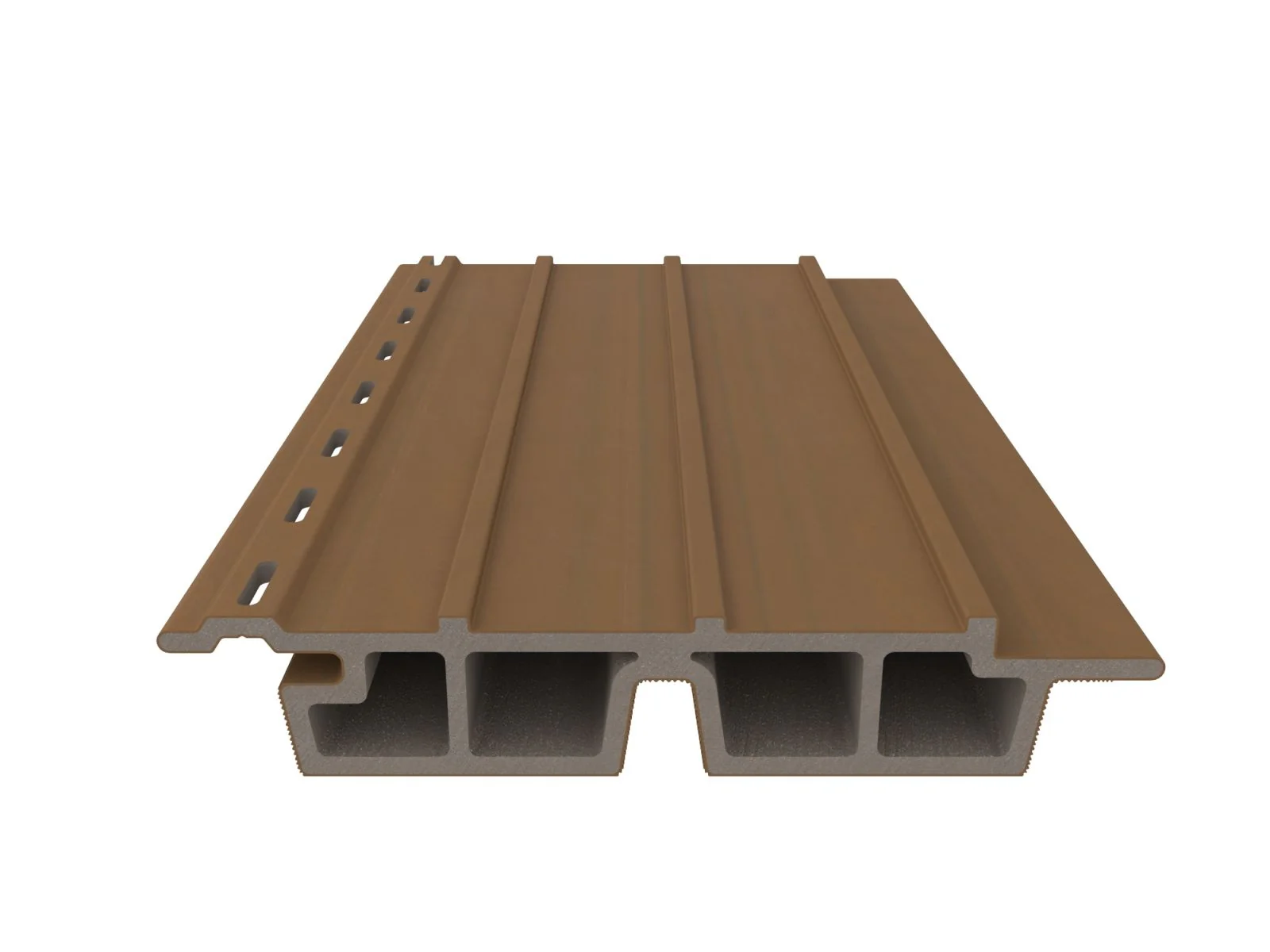 Linholm Fassadenverkleidung Castellation Pro 65 Teak 390cm - Image 7